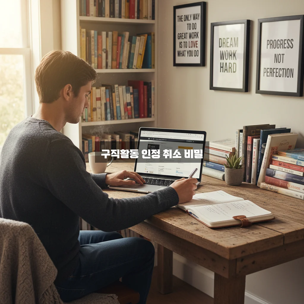 실업급여 구직활동 인정 해지 방법 완벽 정리 가이드 관련 이미지 1