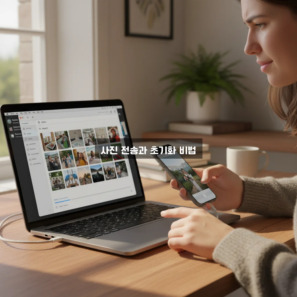아이폰 사진 PC로 옮기기와 초기화 방법 완벽 정리 가이드 관련 이미지 2