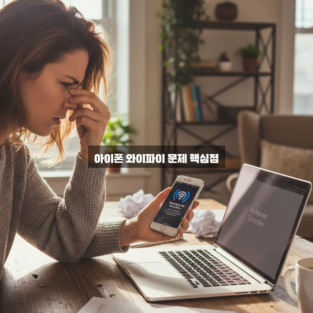 아이폰 와이파이 연결 안됨 오류 완벽 해결 가이드 알아보기 관련 이미지 1