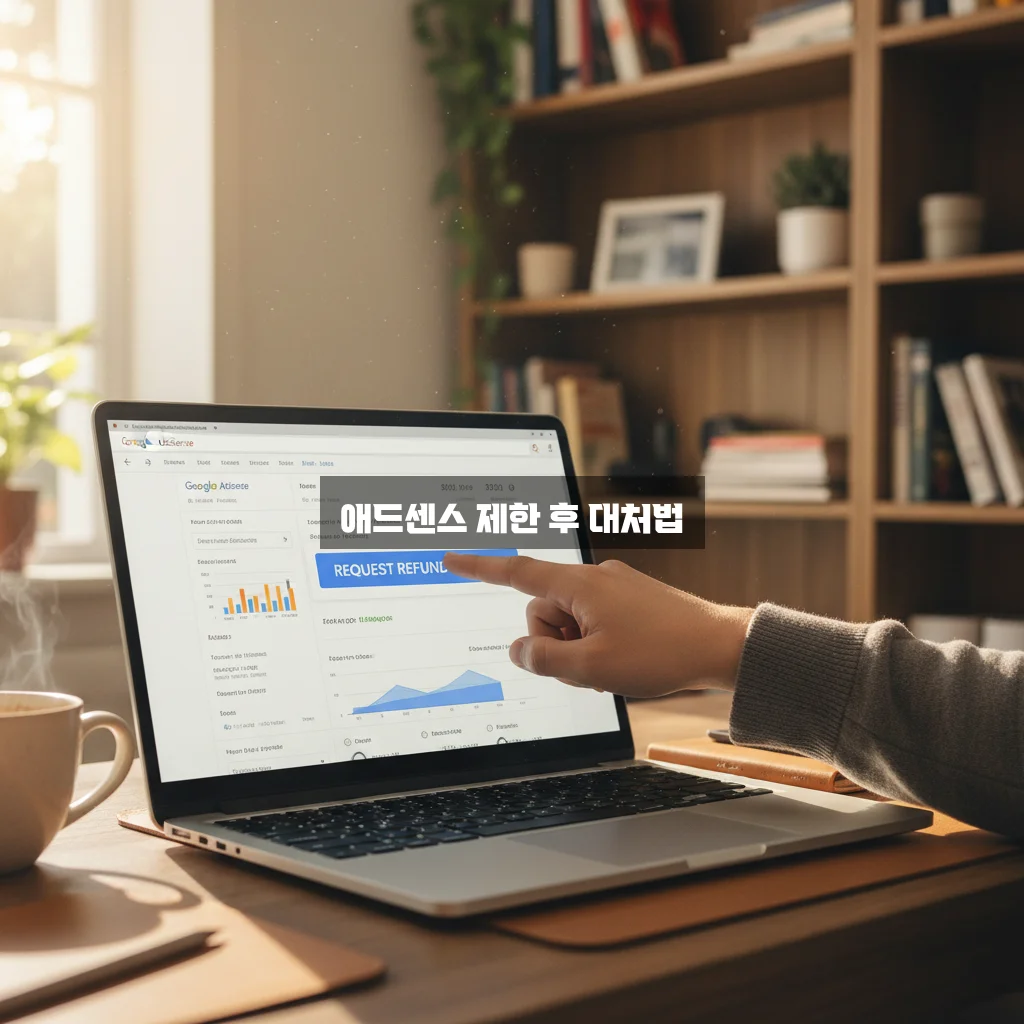 애드센스 광고 게재 제한 시 환불 받는 방법 완벽 정리 관련 이미지 1