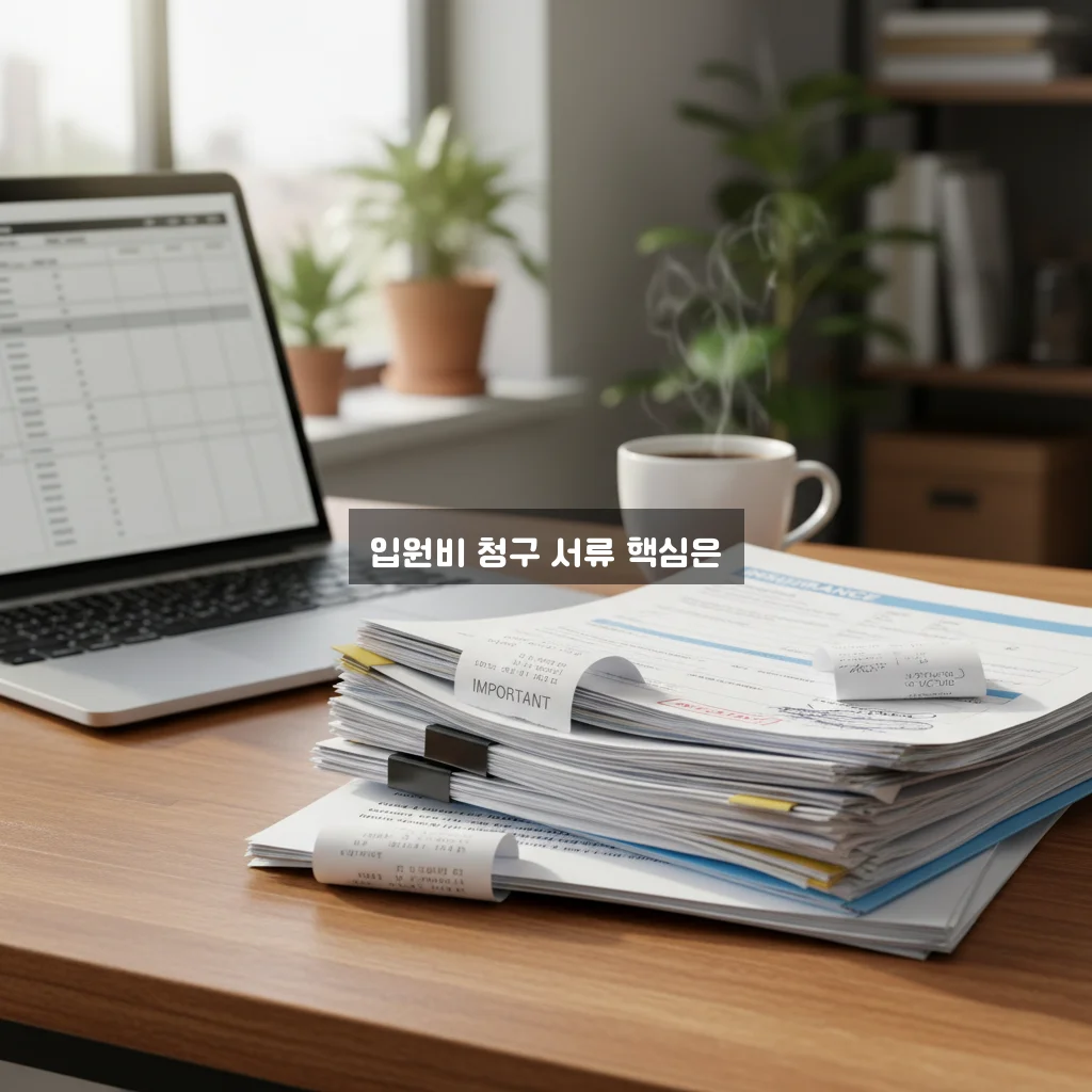 입원비 보험금 청구 필수 서류 완벽 정리 가이드 관련 이미지 1