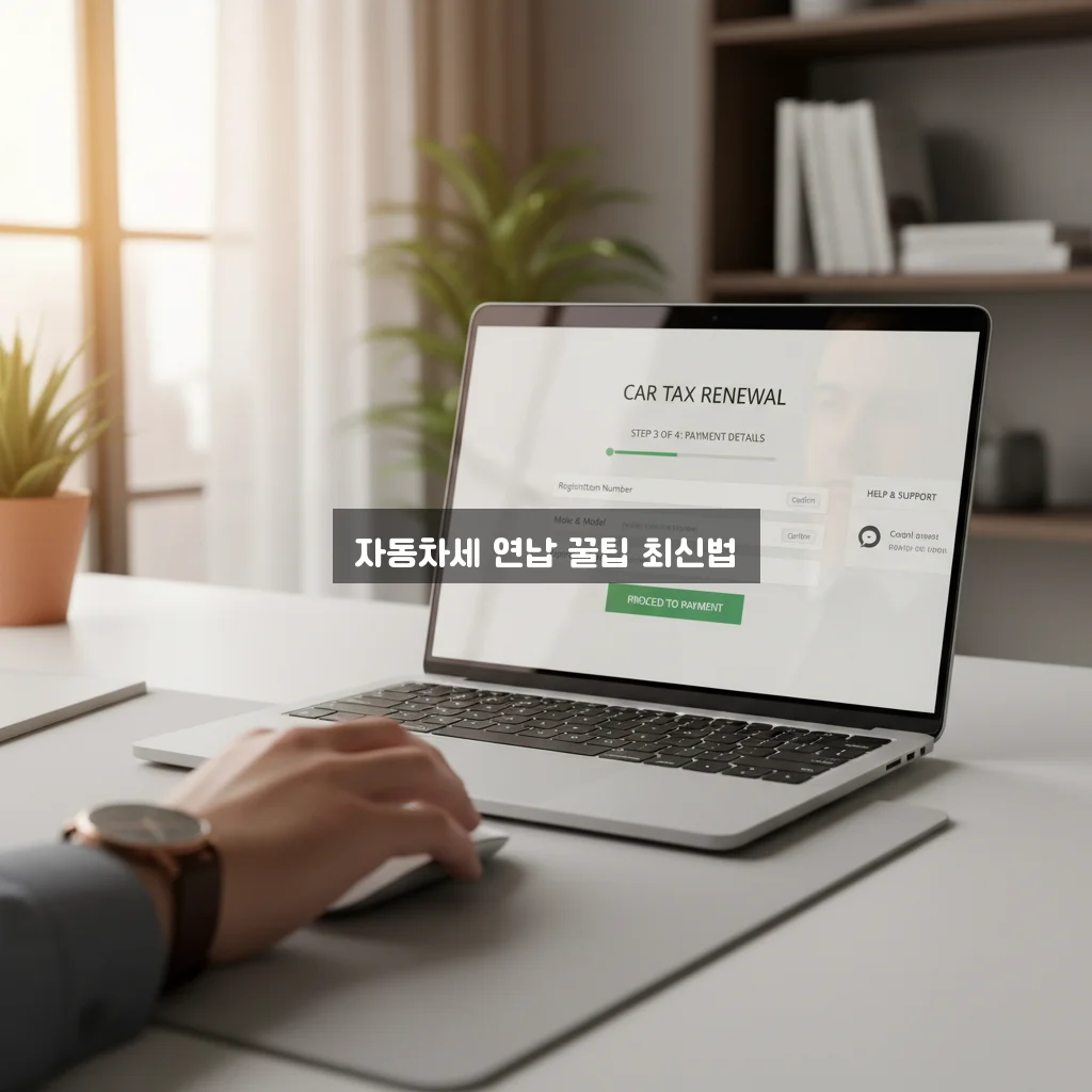 자동차세 연납 신청 변경 최신 방법 완벽 정리 관련 이미지 2