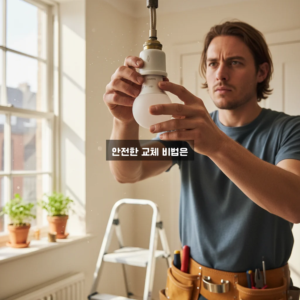 전등 교체 방법과 확인 절차 완벽 가이드 알아보기 관련 이미지 3