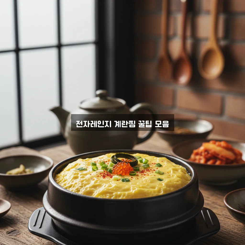 전자레인지 계란찜 주의사항 완벽 정리 가이드 관련 이미지 2