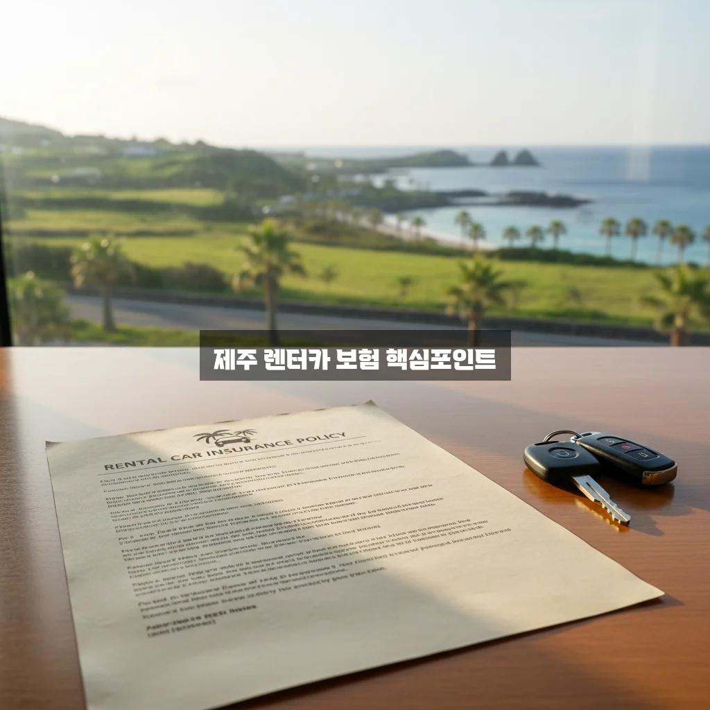 제주 렌터카 보험 가격 완벽 정리 가이드 관련 이미지 2