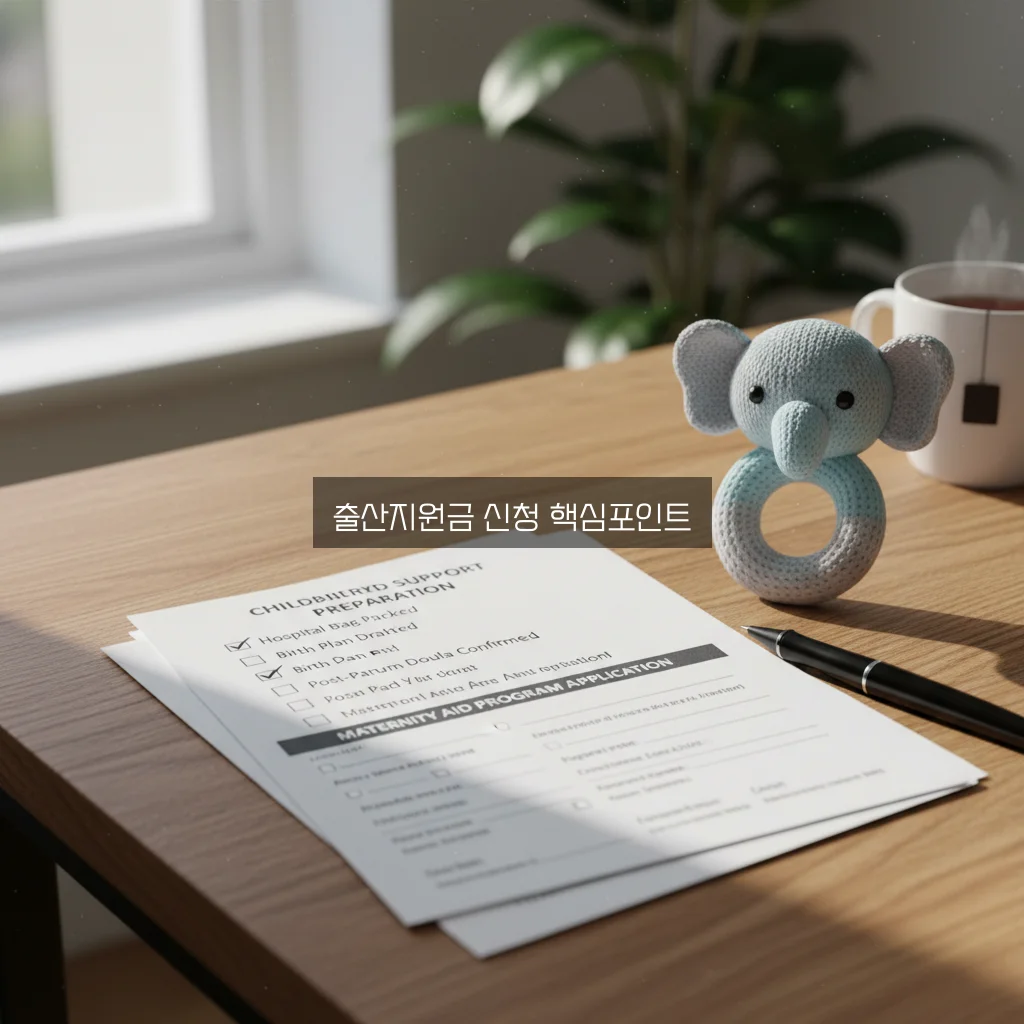 출산지원금 신청 변경 방법 완벽 정리 체크리스트 알아보기 관련 이미지 1