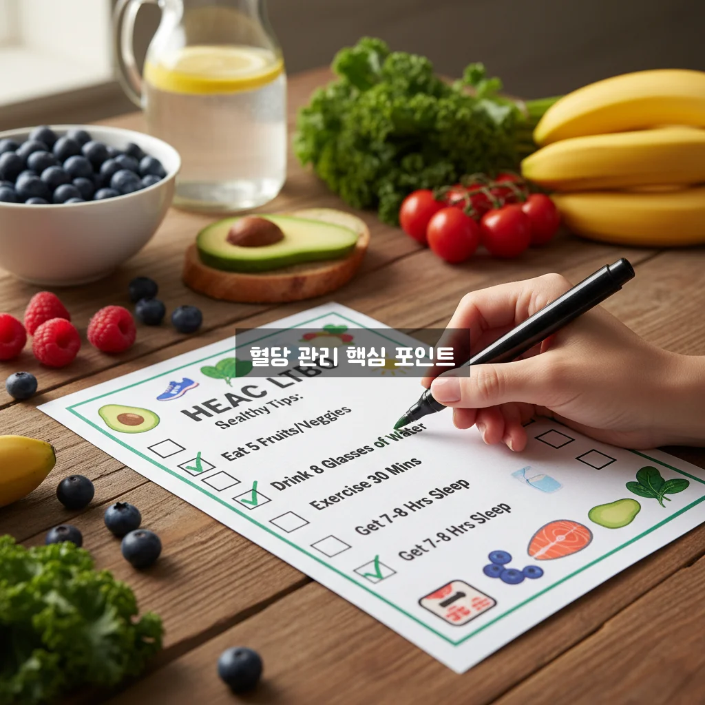 혈당 스파이크 줄이는 법 비교 체크리스트 완벽 정리 알아보기 관련 이미지 1