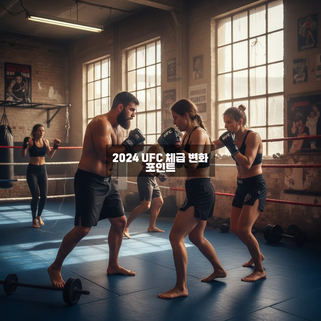 2024년 UFC 체급표 완벽 정리 가이드 관련 이미지 3