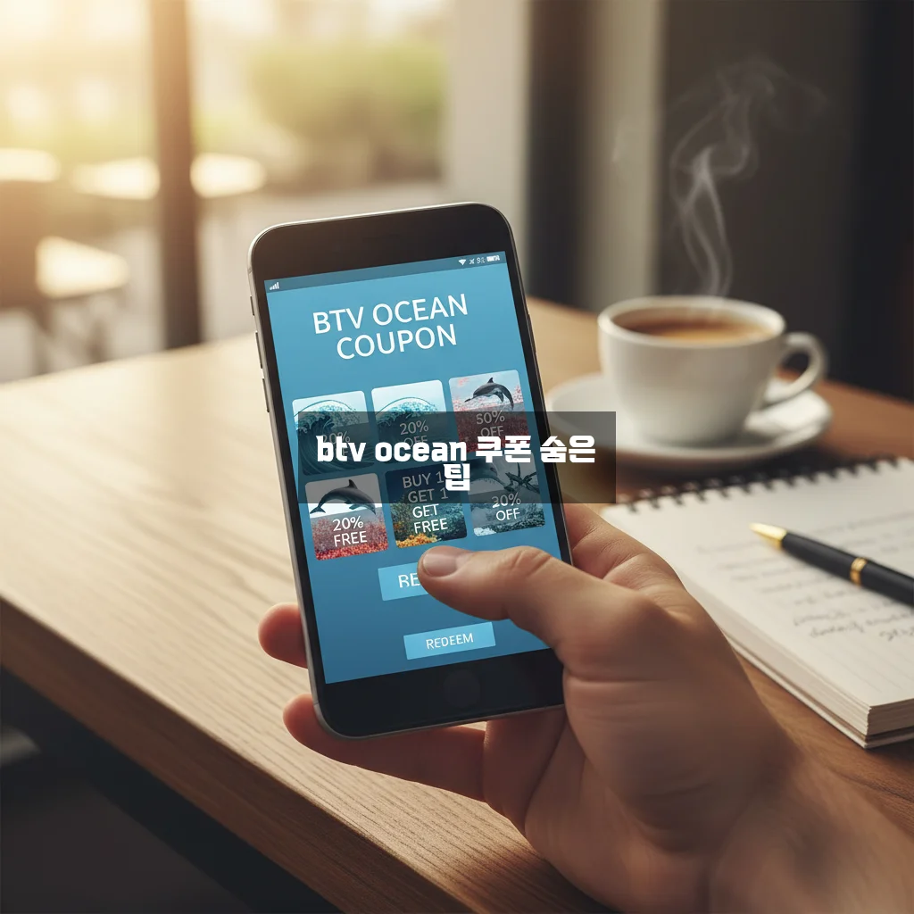 btv ocean 쿠폰 사용법 완벽 정리 관련 이미지 2