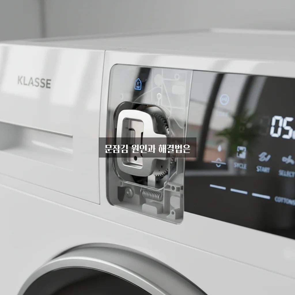 klasse 드럼세탁기 문잠김 문제 완벽 정리 가이드 관련 이미지 1