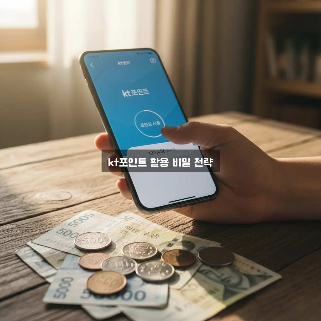 kt포인트 현금화 완벽 정리 가이드 관련 이미지 1
