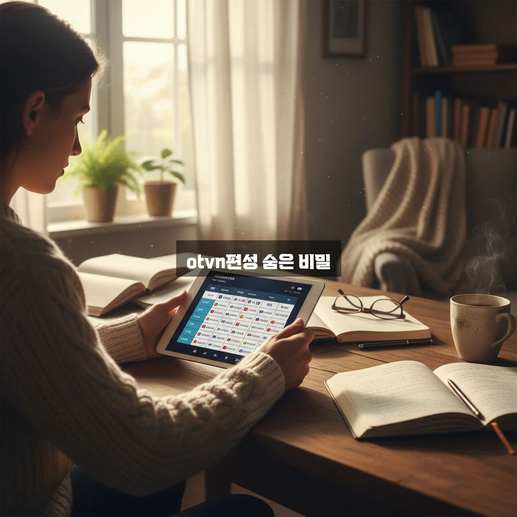 otvn편성표 완벽 정리 가이드 알아보기 관련 이미지 2