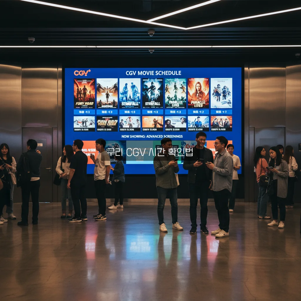 구리 CGV 상영시간표 완벽 정리 가이드 관련 이미지 1
