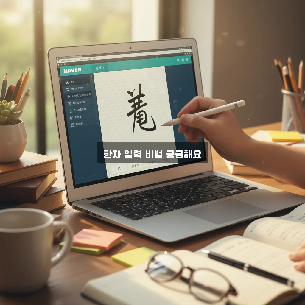 네이버 한자 필기입력기 완벽 가이드 알아보기 관련 이미지 1