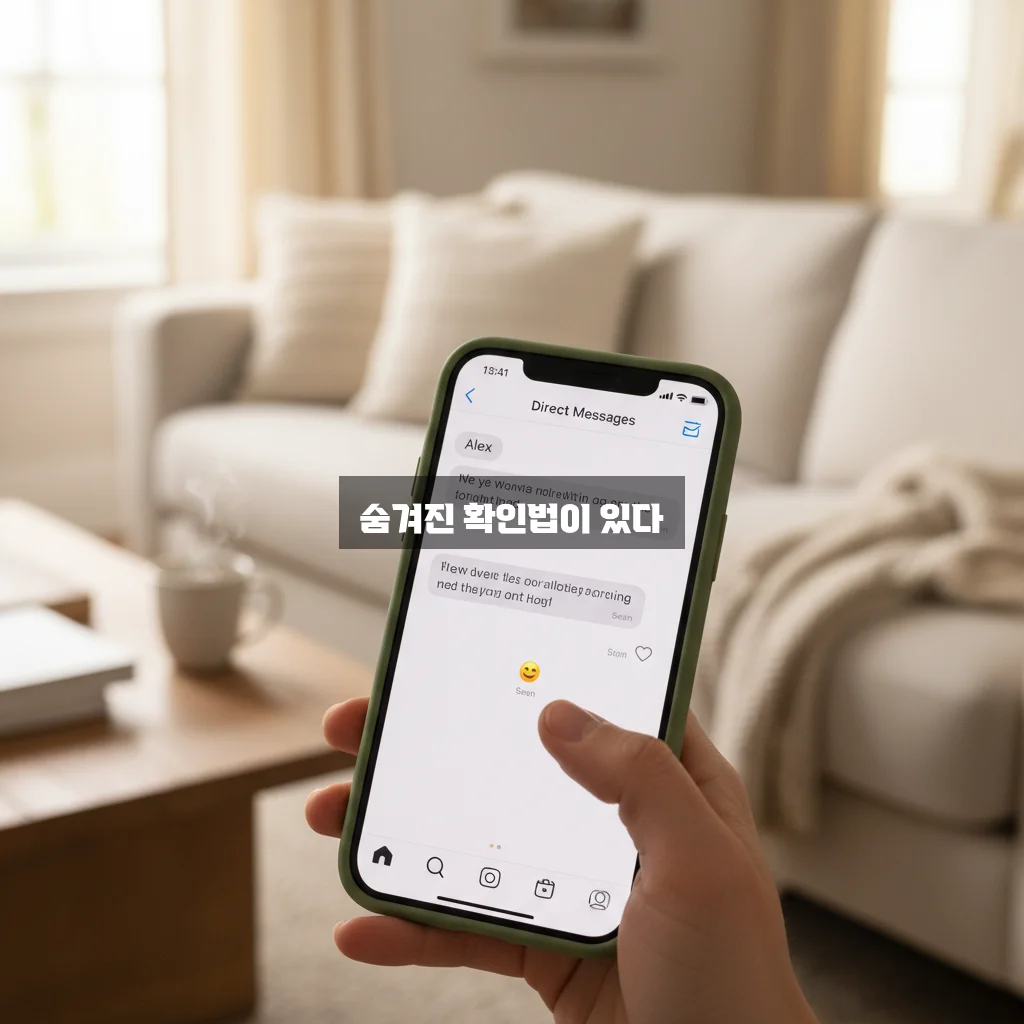 인스타 디엠 읽음 확인 방법 완벽 정리 관련 이미지 2