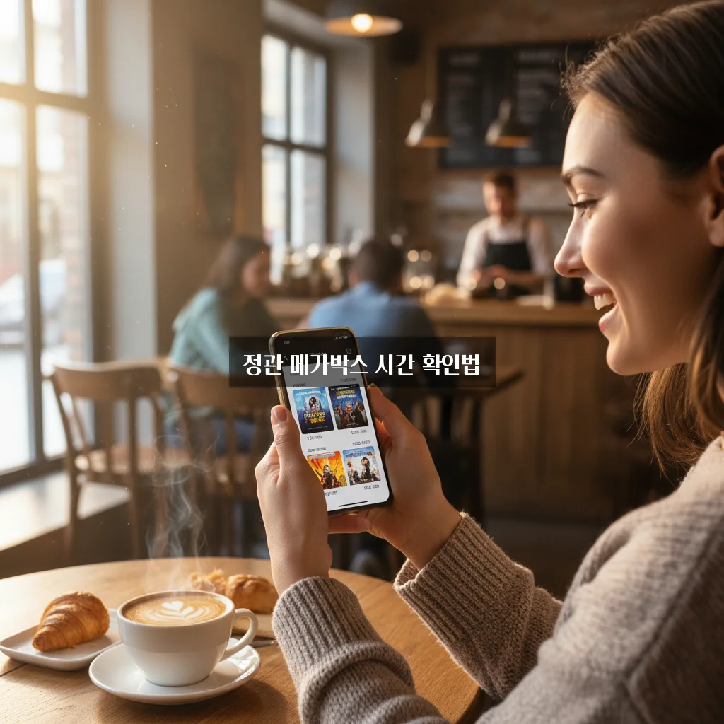 정관 메가박스 상영시간표 완벽 정리 가이드 관련 이미지 1