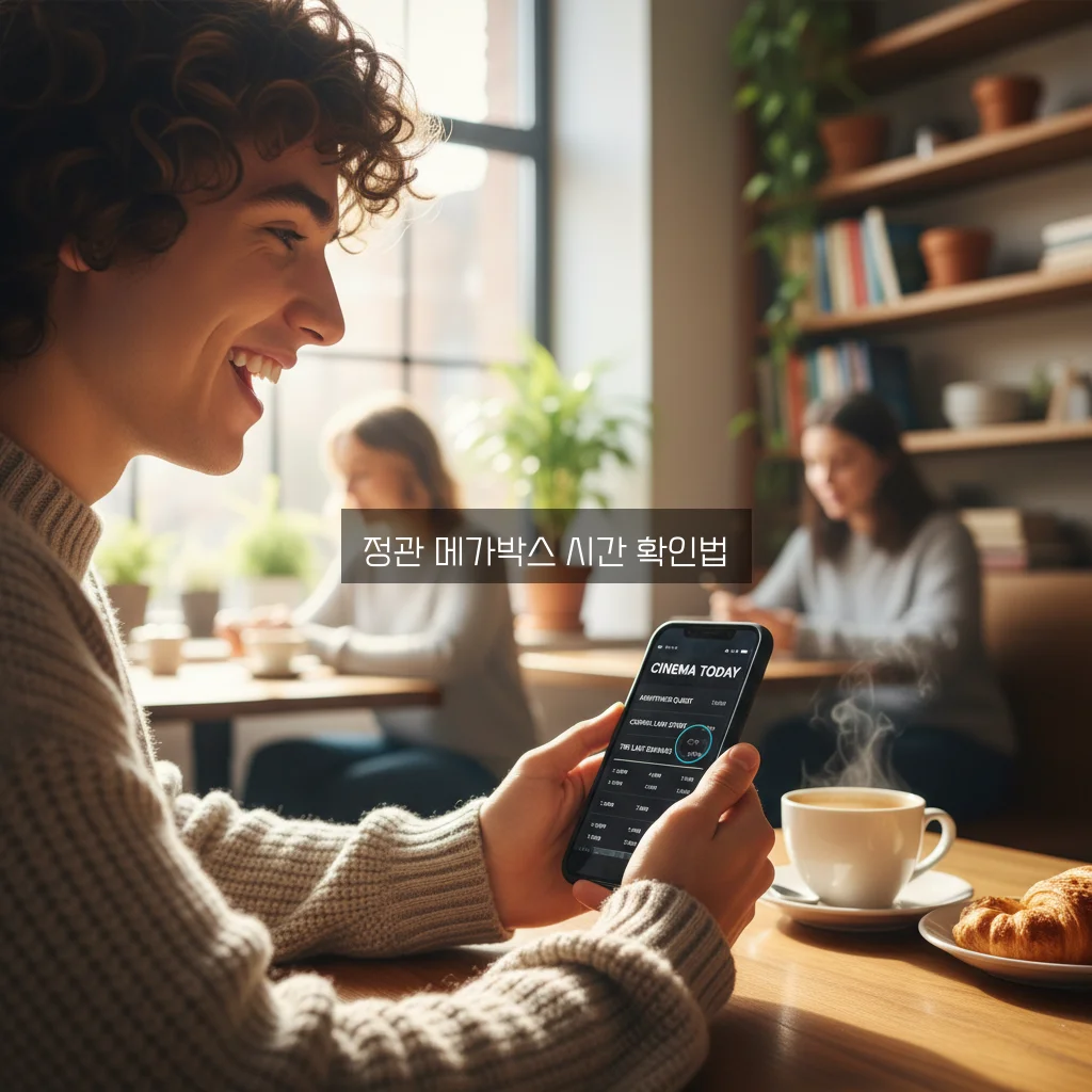 정관 메가박스 상영시간표 완벽 정리 가이드 관련 이미지 3