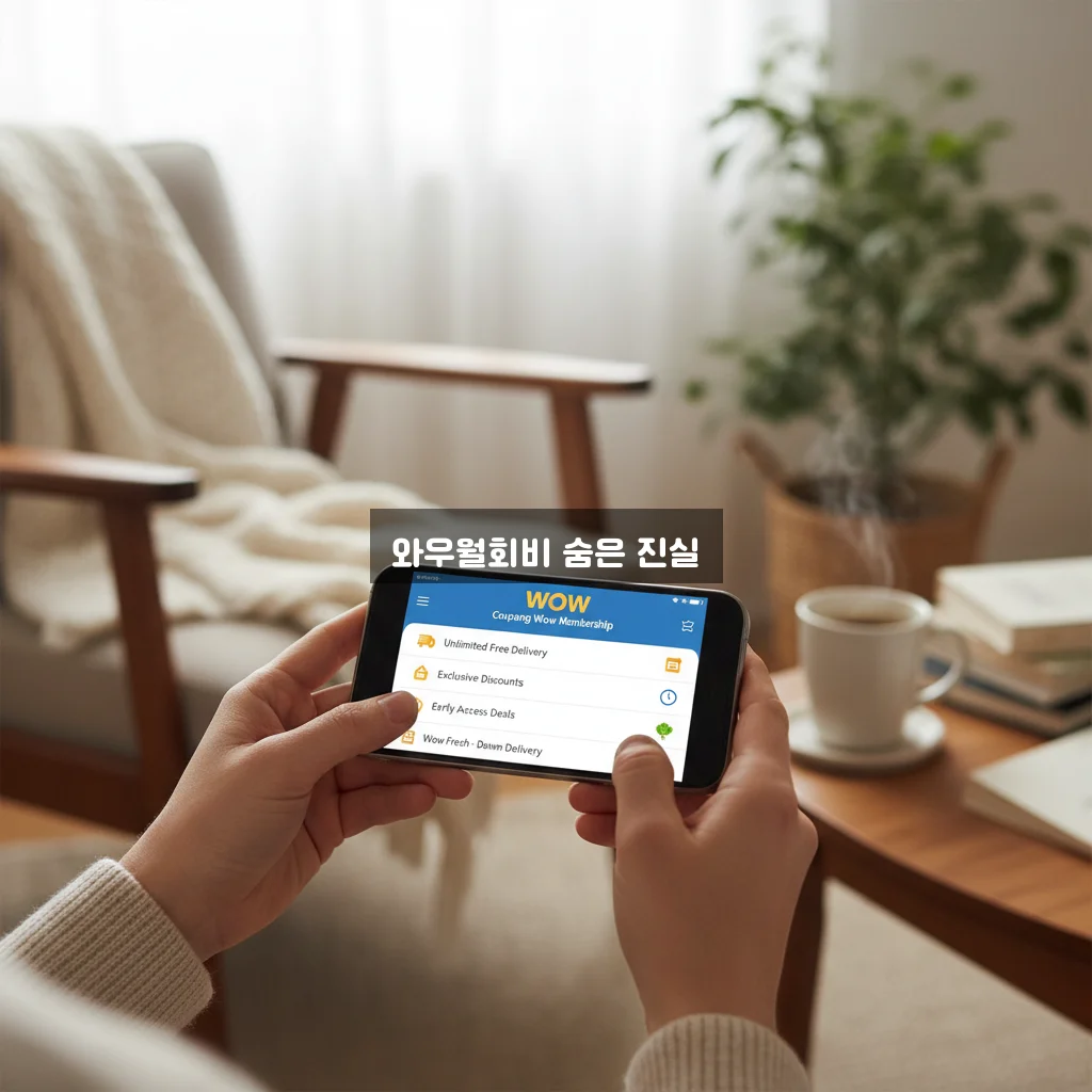 쿠팡 와우월회비 완벽 정리 가이드 관련 이미지 1