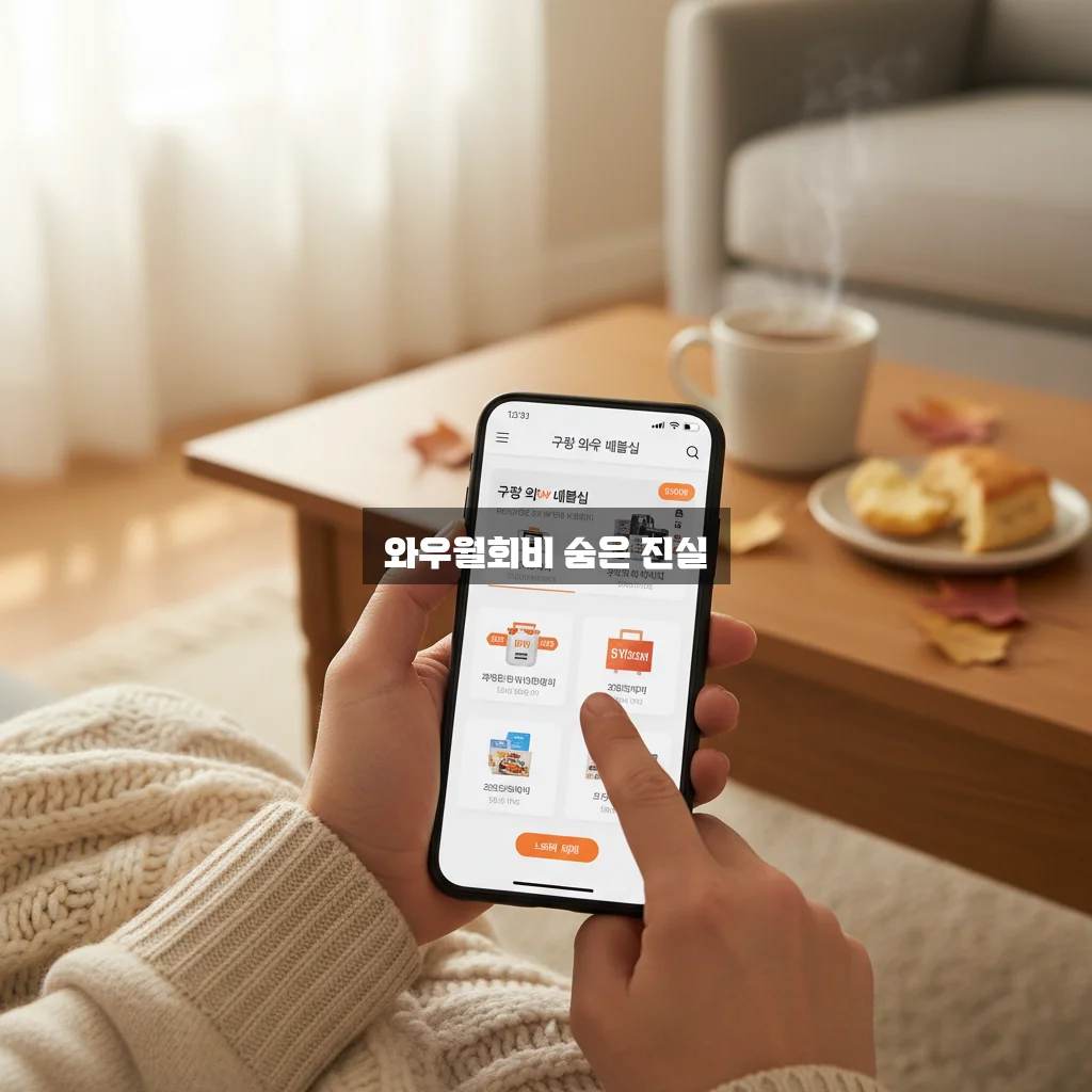 쿠팡 와우월회비 완벽 정리 가이드 관련 이미지 3