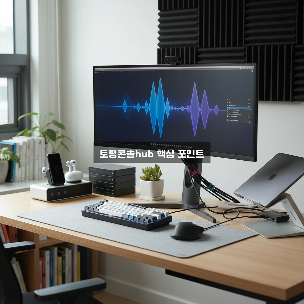 토평콘솔hub 완벽 정리 가이드 알아보기 관련 이미지 1