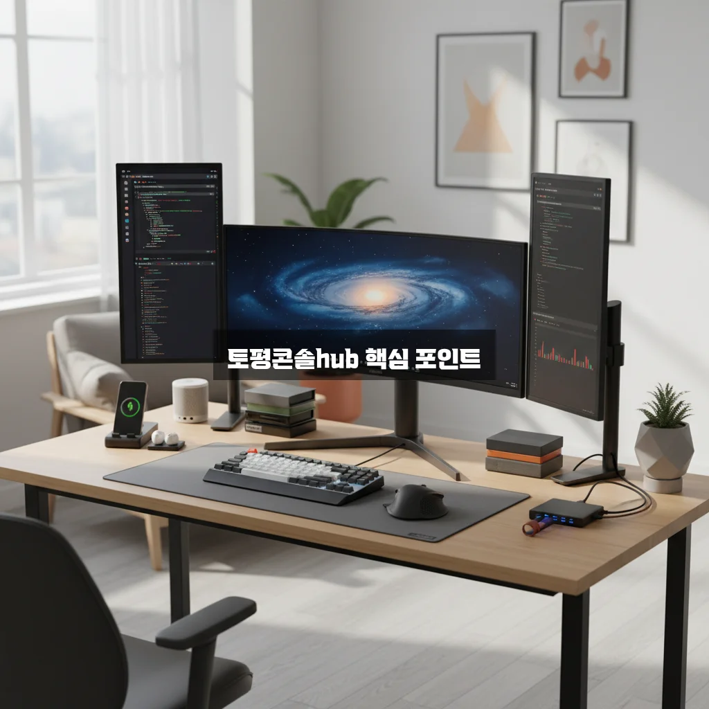 토평콘솔hub 완벽 정리 가이드 알아보기 관련 이미지 2