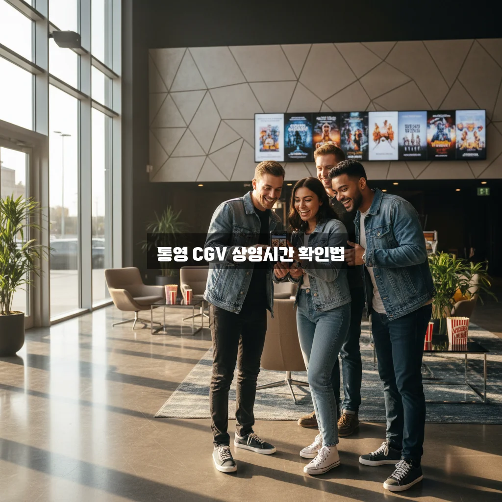 통영 CGV 최신 상영시간표 완벽 가이드 알아보기 관련 이미지 2