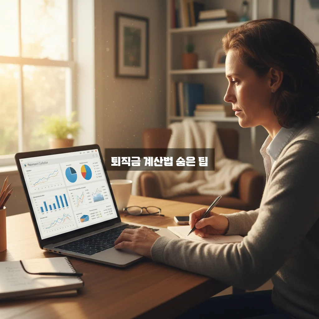 퇴직금계산기 쉽게 활용하는 완벽 가이드 알아보기 관련 이미지 1