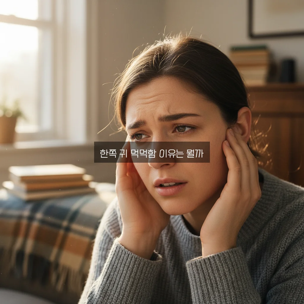 한쪽 귀 먹먹함 원인과 해결 방법 완벽 정리 관련 이미지 1