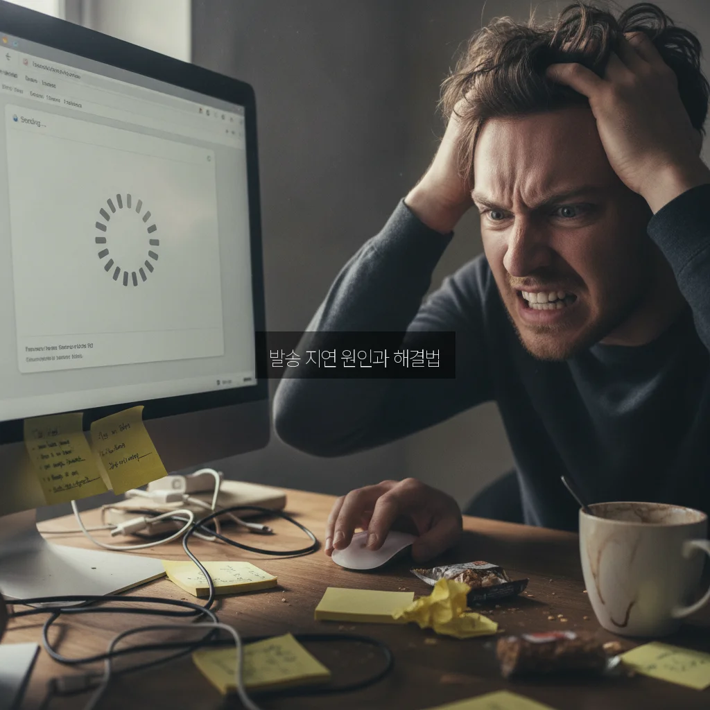 Gmail 메일 발송 대기 중 멈춤 현상 해결 방법 완벽 정리 관련 이미지 2