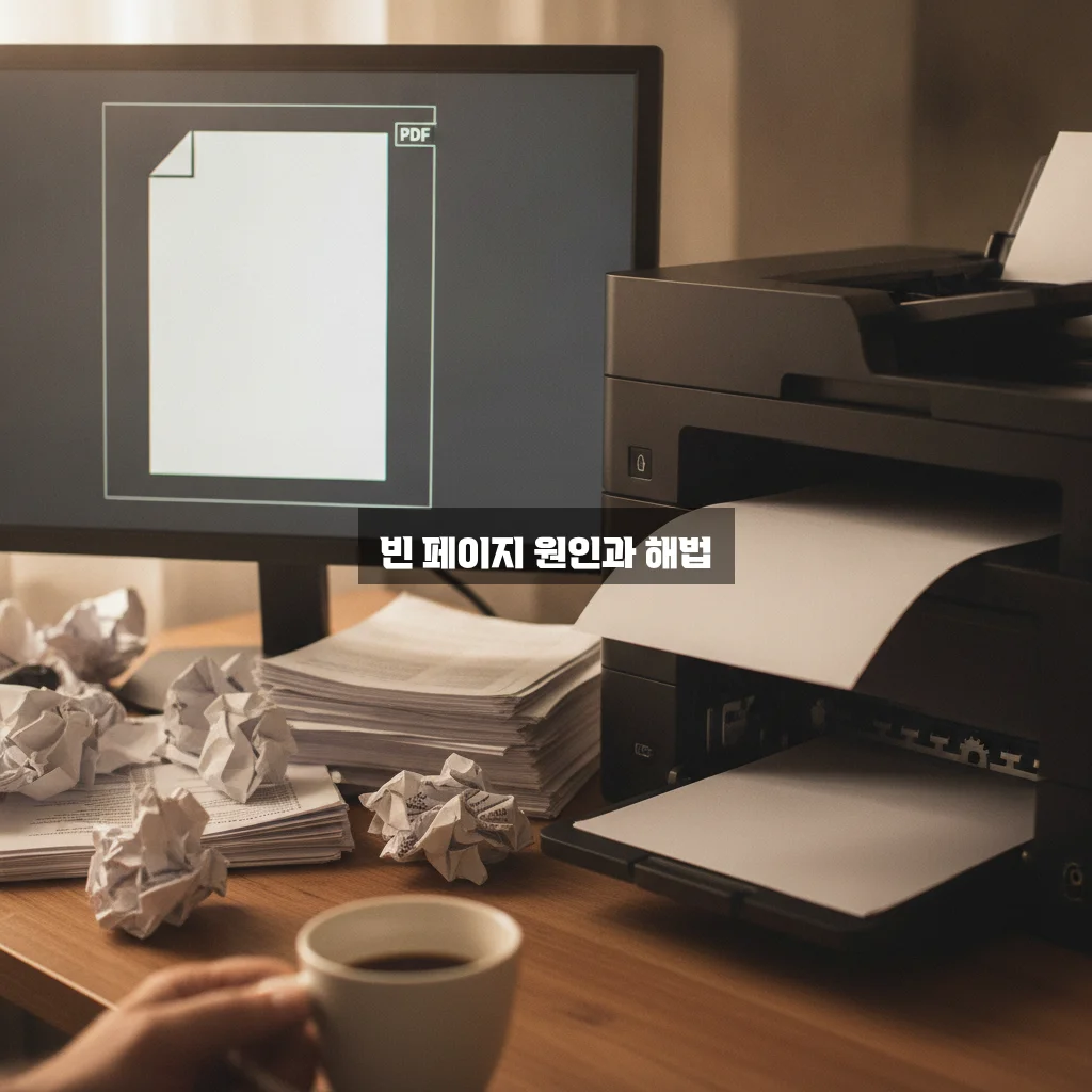 PDF 인쇄 시 빈 페이지 문제 완벽 해결 방법 알아보기 관련 이미지 2