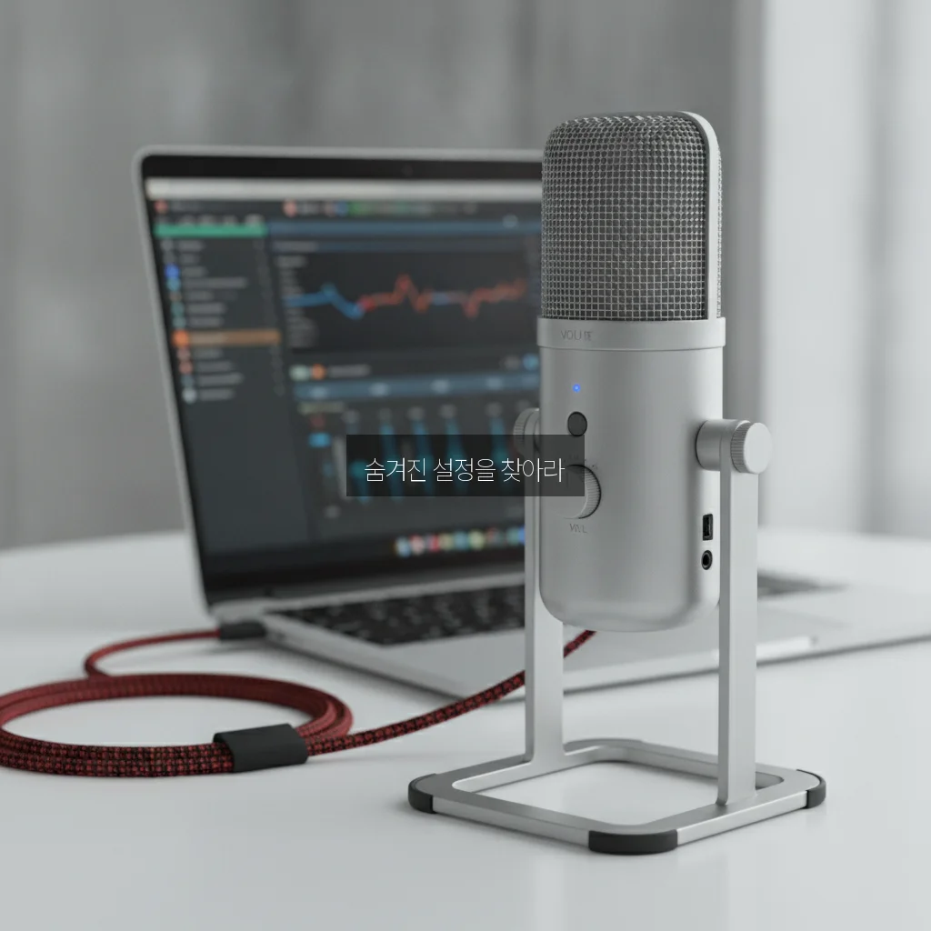 USB 마이크 소리 너무 작을 때 꼭 확인해야 할 설정 방법 완벽 정리 관련 이미지 1