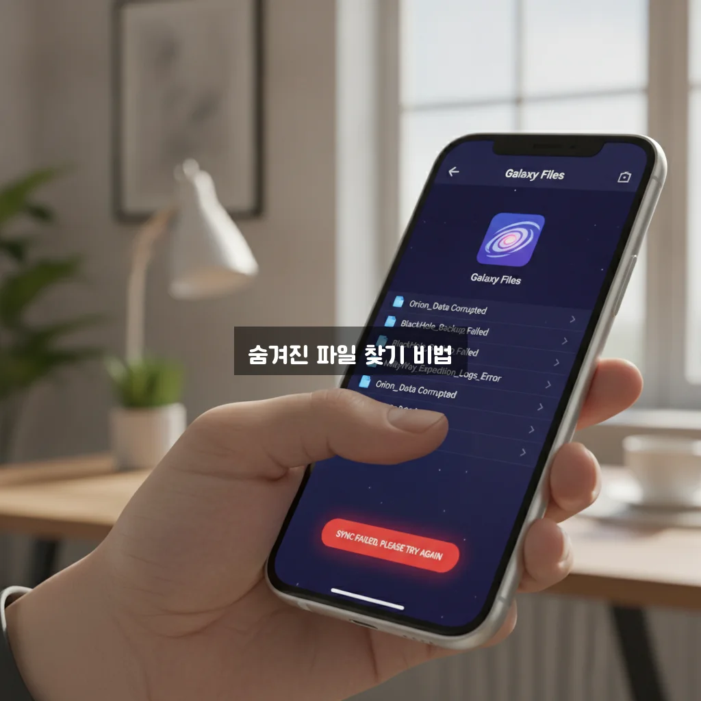 갤럭시 내 파일 앱에서 파일이 안 보일 때 해결하는 완벽 가이드 관련 이미지 1