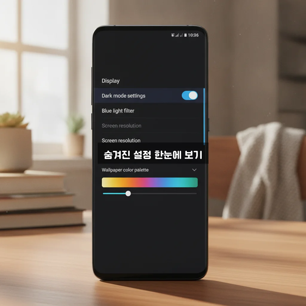 갤럭시 다크모드 자동 전환 문제 완벽 해결 방법 알아보기 관련 이미지 1