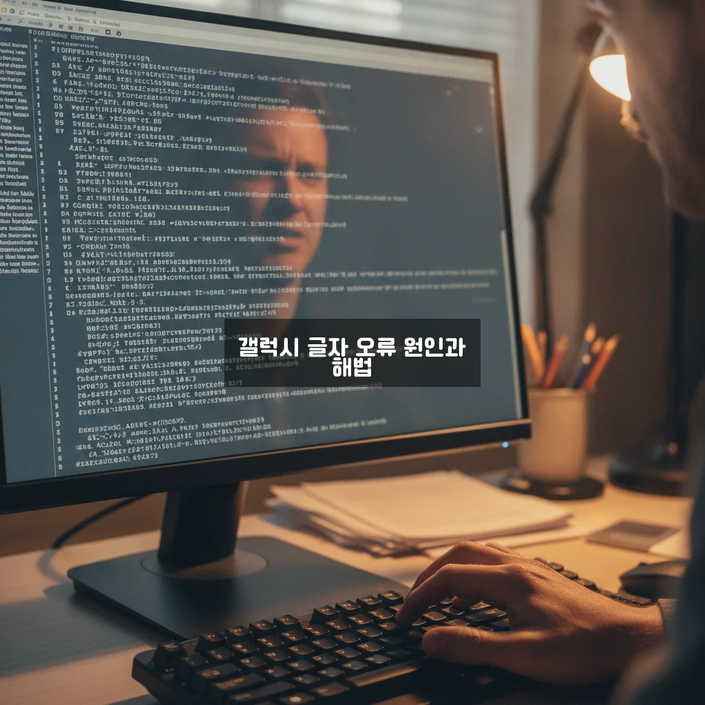 갤럭시 문서 파일 글자 깨짐 문제 완벽 해결 방법 알아보기 관련 이미지 2