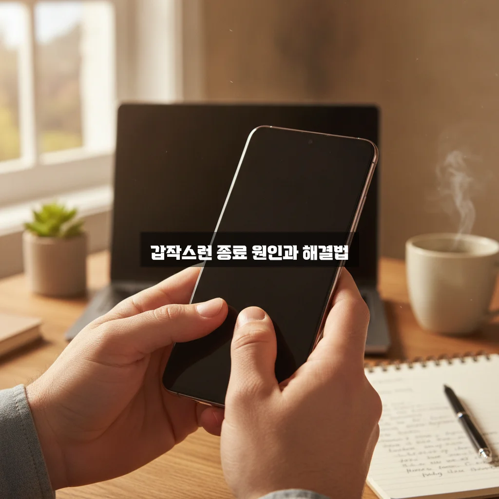 갤럭시 전원이 갑자기 꺼질 때 해결하는 완벽 가이드 관련 이미지 1