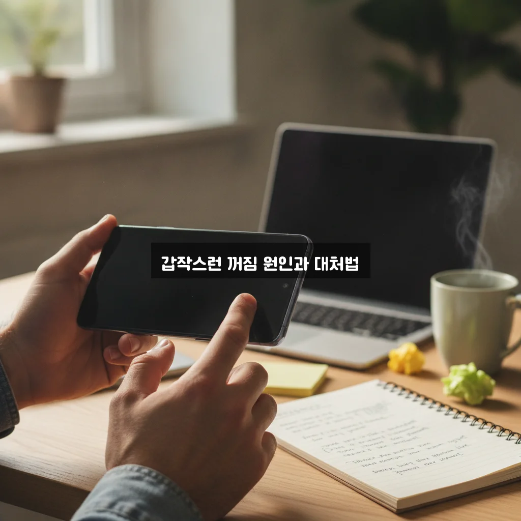 갤럭시 전원이 갑자기 꺼질 때 해결하는 완벽 가이드 관련 이미지 2
