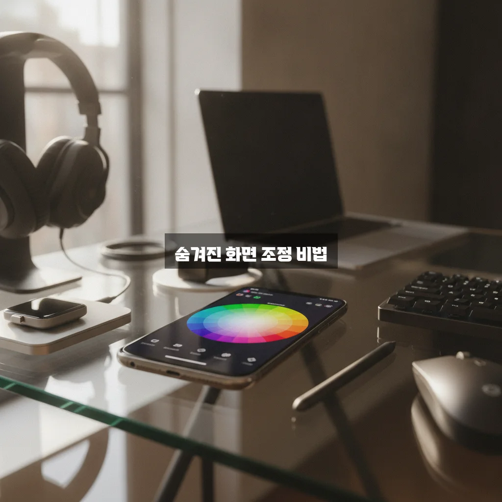 갤럭시 화면 색상 이상 문제 쉽게 해결하는 설정 방법 가이드 관련 이미지 3