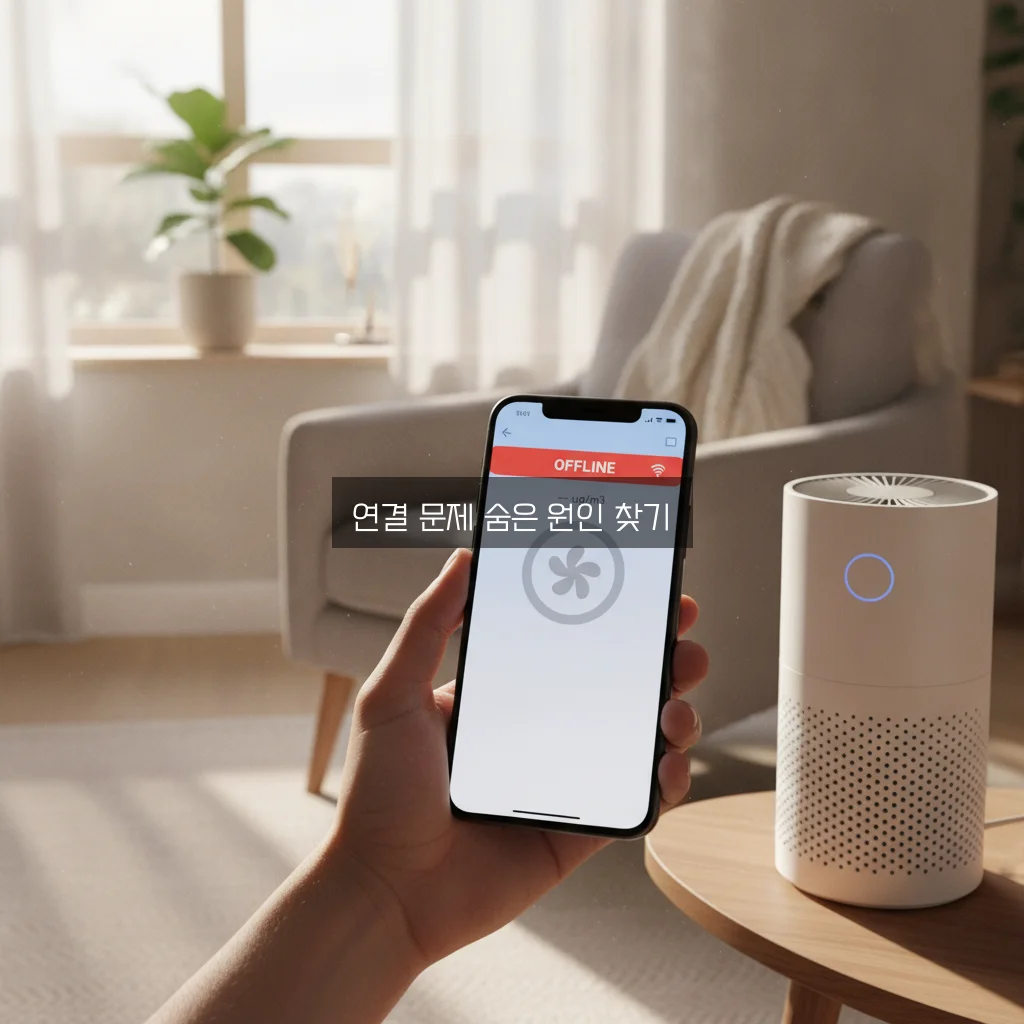 공기청정기 앱에서 기기가 오프라인일 때 해결 방법 완벽 정리 관련 이미지 1