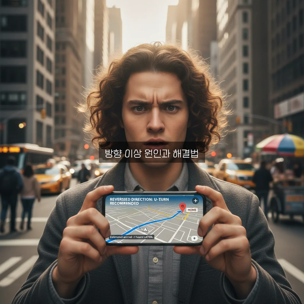 네이버 지도 GPS 방향이 반대로 표시될 때 쉽게 해결하는 방법 가이드 관련 이미지 1