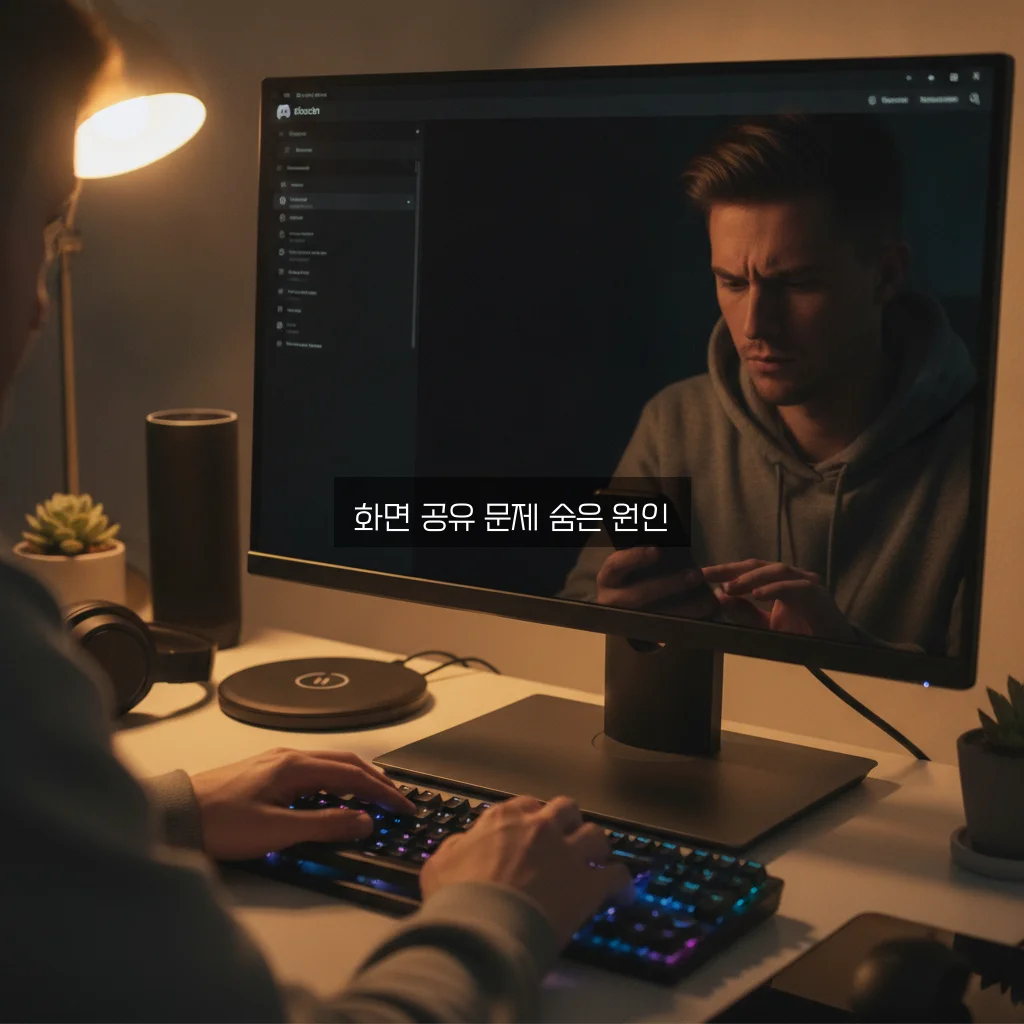 디스코드 화면 공유 검은 화면 완벽 해결 방법 알아보기 관련 이미지 1