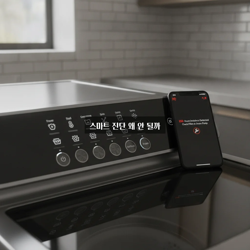 세탁기 스마트 진단 연결 안 될 때 해결 방법 완벽 정리 관련 이미지 1