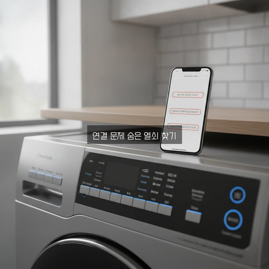 세탁기 스마트 진단 연결 안 될 때 해결 방법 완벽 정리 관련 이미지 2