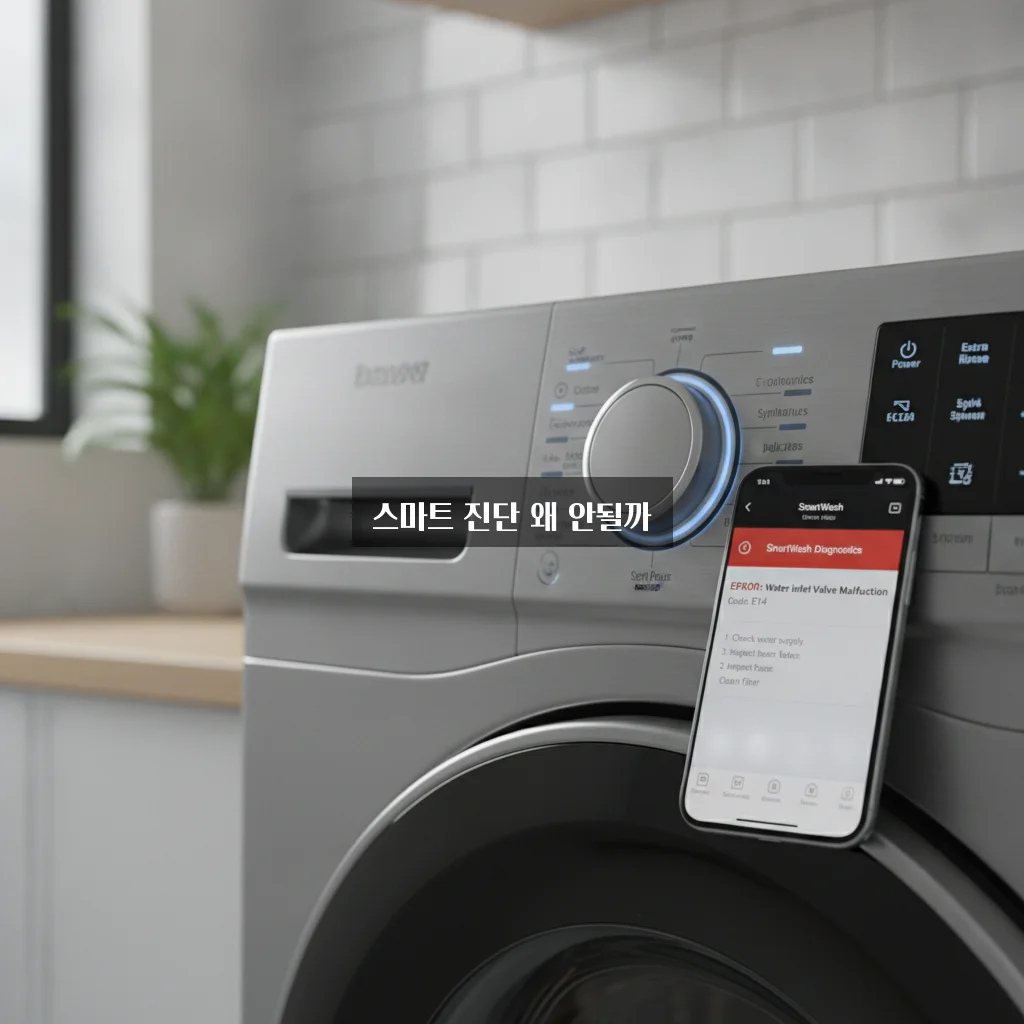 세탁기 스마트 진단 연결 안 될 때 해결 방법 완벽 정리 관련 이미지 3