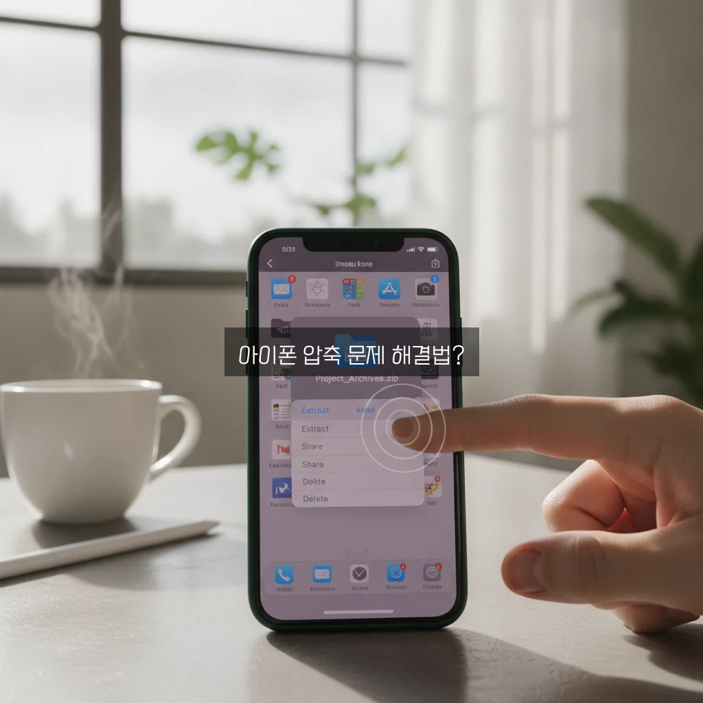 아이폰 파일 앱에서 압축 해제 안 될 때 해결 방법 완벽 정리 관련 이미지 2