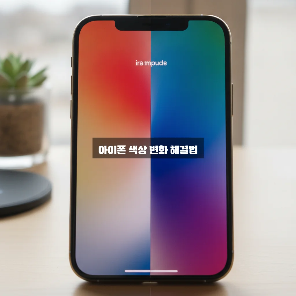 아이폰 화면이 노랗게 보일 때 원래 색으로 되돌리는 완벽 가이드 관련 이미지 1