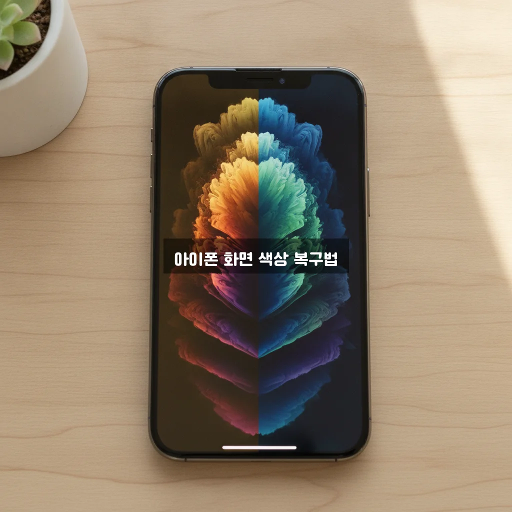 아이폰 화면이 노랗게 보일 때 원래 색으로 되돌리는 완벽 가이드 관련 이미지 3