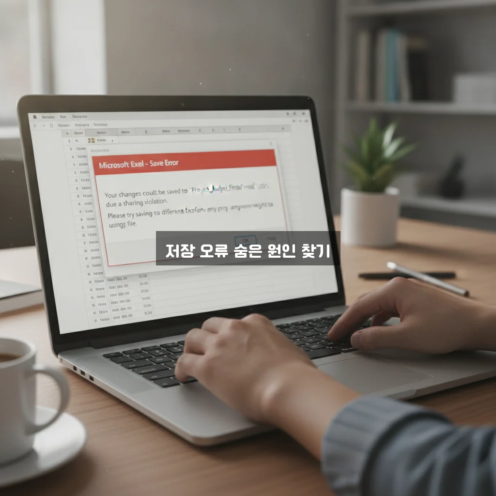 엑셀 파일 저장 중 오류 발생 시 빠르게 해결하는 방법 완벽 정리 관련 이미지 1
