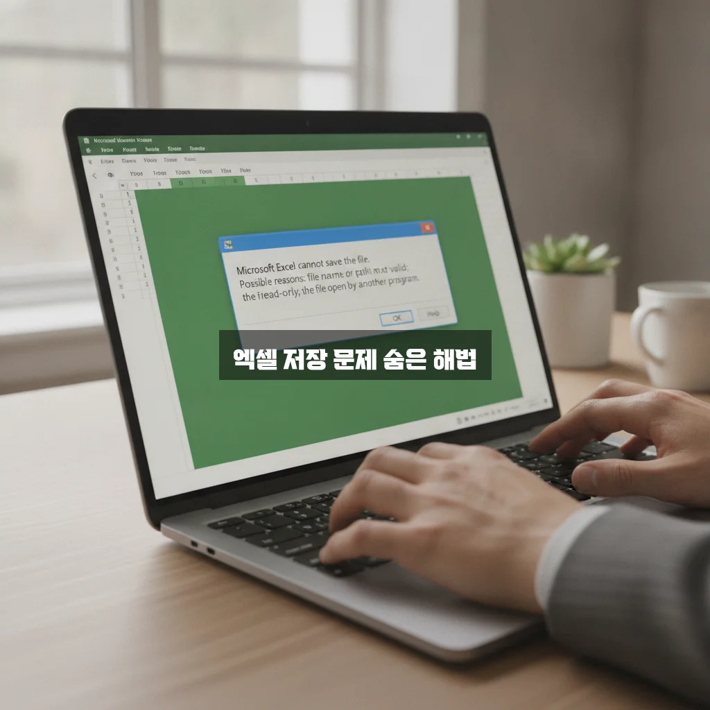 엑셀 파일 저장 중 오류 발생 시 빠르게 해결하는 방법 완벽 정리 관련 이미지 3