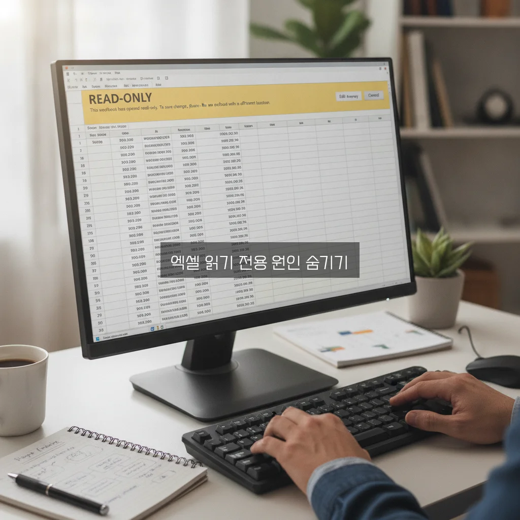 엑셀 파일이 읽기 전용으로 열릴 때 해제하는 완벽 방법 알아보기 관련 이미지 2