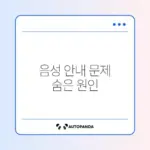 티맵 음성 안내가 나오지 않을 때 빠르게 해결하는 방법 가이드